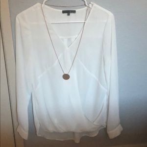 Sheer blouse size small